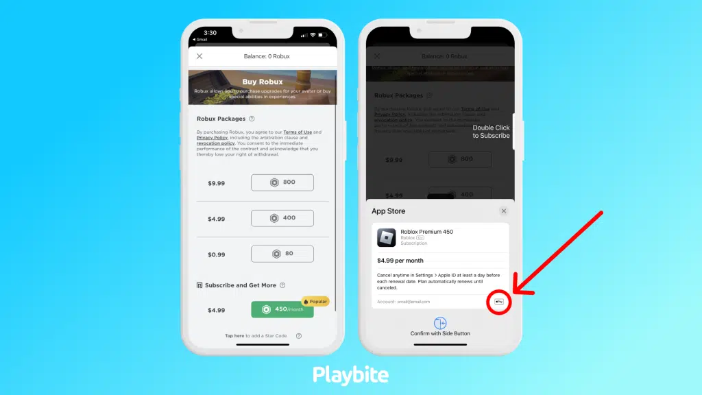 How To Buy Robux with Apple Pay - Playbite